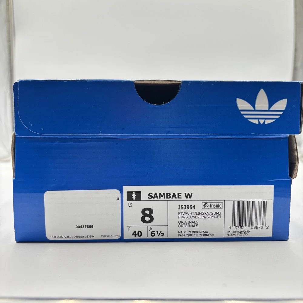 Adidas Women's Size 8 Sambae W Shoes Little Flowers JS3954 Casual Lifestyle - Picture 6 of 6